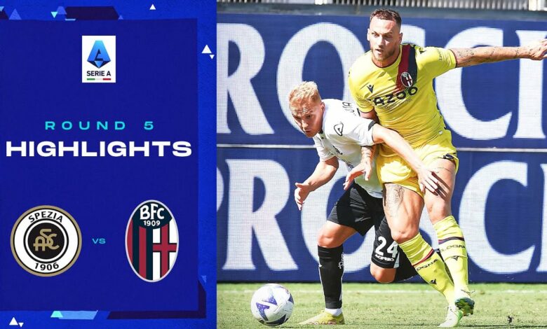 Spezia-Bologna 2-2 | Goals and drama at the Picco Stadium: Goals & Highlights | Serie A 2022/23