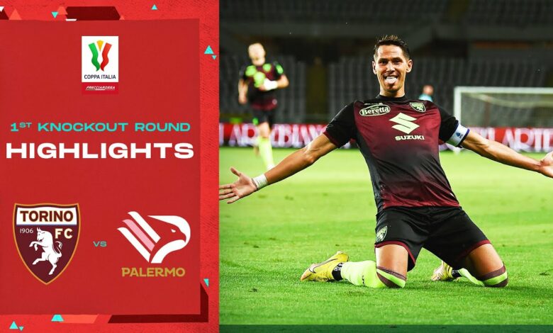 Torino 3-0 Palermo | Goals and Highlights: 1st Knockout Round | Coppa Italia Frecciarossa 2022/23