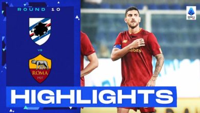 Sampdoria-Roma 0-1 | Ice-cold Pellegrini wins it for Roma: Goal & Highlights | Serie A 2022/23