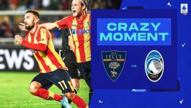 Atalanta concede two goals in two minutes! | Crazy Moment | Lecce-Atalanta | Serie A 2022/23
