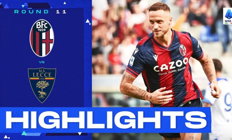 Bologna-Lecce 2-0 | Bologna get first win in five: Goals & Highlights | Serie A 2022/23