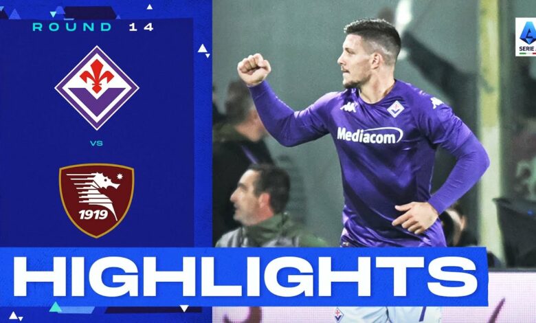 Fiorentina-Salernitana 2-1 | Jovic wins it for Fiorentina: Goals & Highlights | Serie A 2022/23