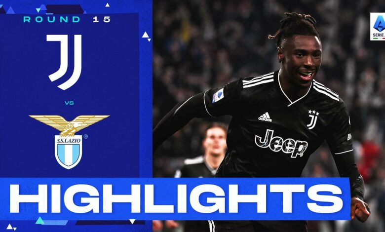 Juventus-Lazio 3-0 | Kean strikes twice in decisive Juve win: Goals & Highlights | Serie A 2022/23