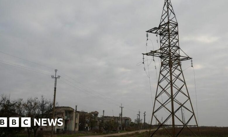 Ukraine war: Power cuts across the country and in Moldova as missiles hit
