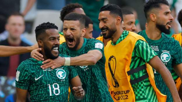 World Cup 2022: Superb Saudi Arabia beat Argentina 2-1 in Group C opener