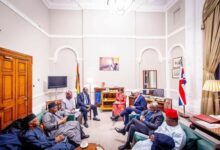 2023: Tinubu meets UK minister in London [PHOTOS]