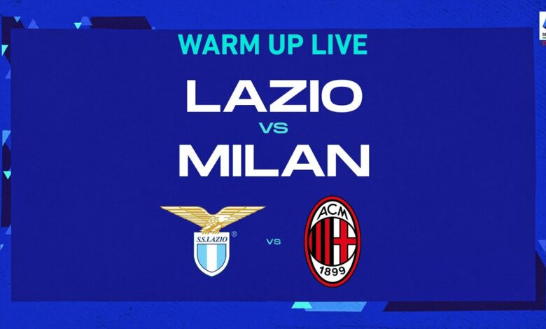 🔴 LIVE | Warm up | Lazio-Milan | Serie A TIM 2022/23